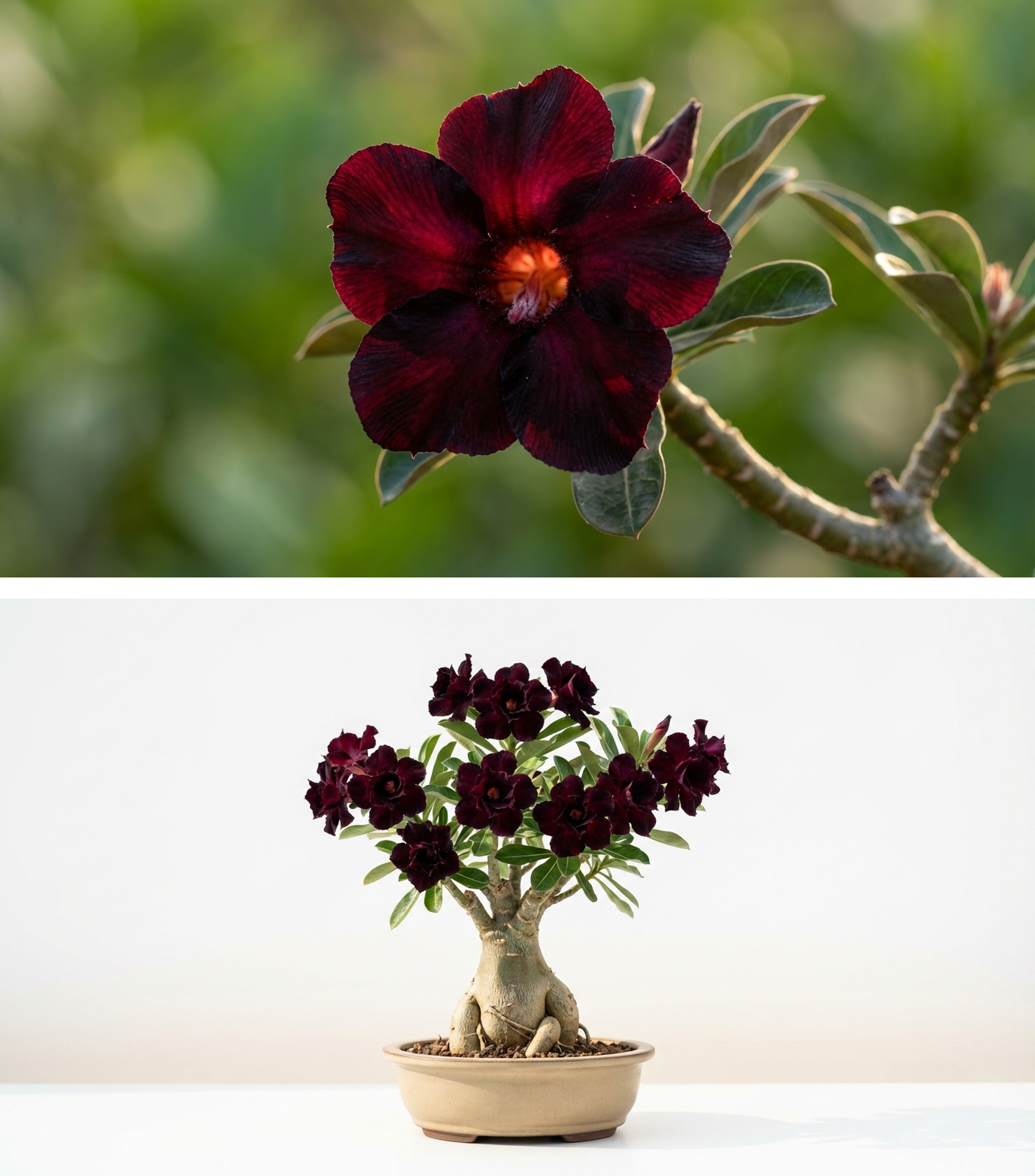 Rosa do Deserto Negra