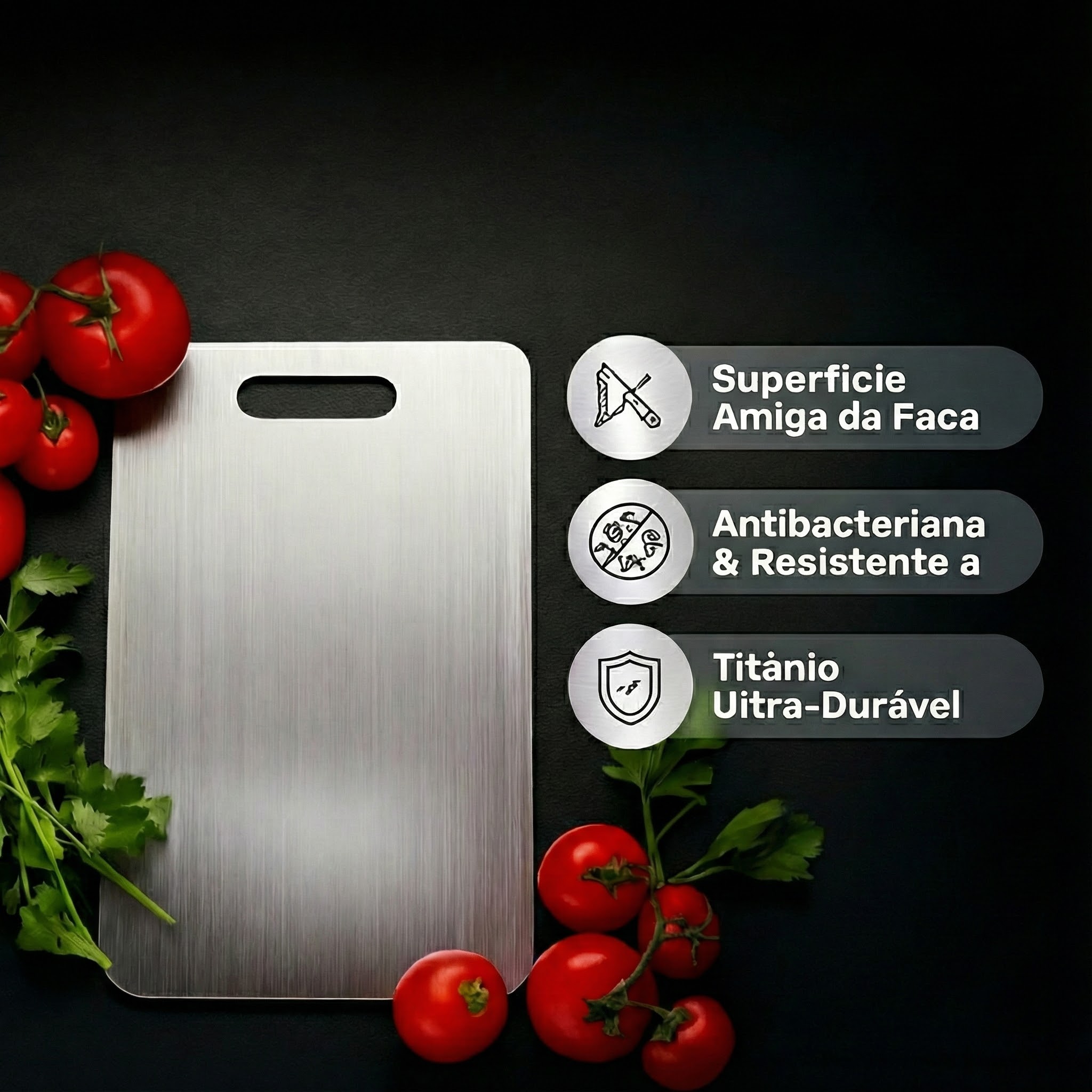 Tábua de Corte de Titânio